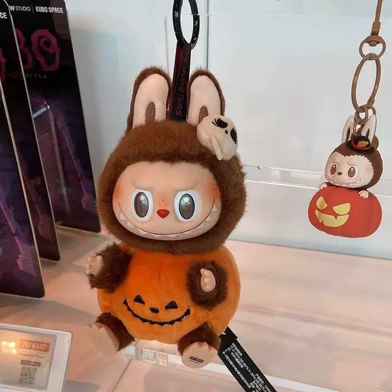 Bubble Mart Monster Carnival LABUBU Pumpkin Halloween Ragdoll Vinyl Plush Doll L250802