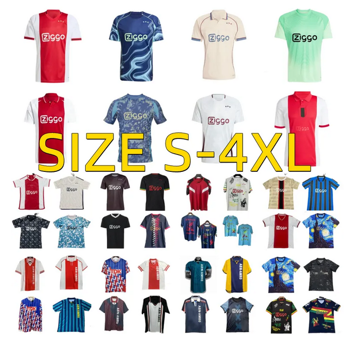 2025 2026 GODTS AKPOM BROBBEY Soccer Jerseys 89 90 93 94 95 96 97 98 99 00 01 16 17 21 Retro125year BERGWIJN TAYLOR HENDERSON KLAASSEN CRUYFF Bob Marley men football shirt