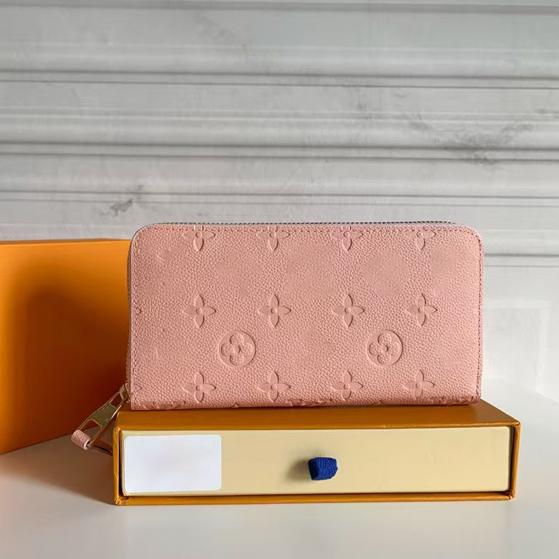 Designer Wallet Women's Long Wallet 2025 - Large Capacity Double Zipper Clutch Purse with Fashion Print European & American Style