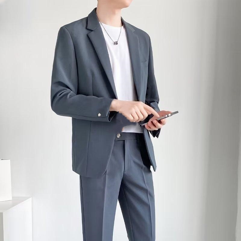 Master quality--A5 Suit k1694 Trendy Casual Jacket - Elegant Double-Breasted Design