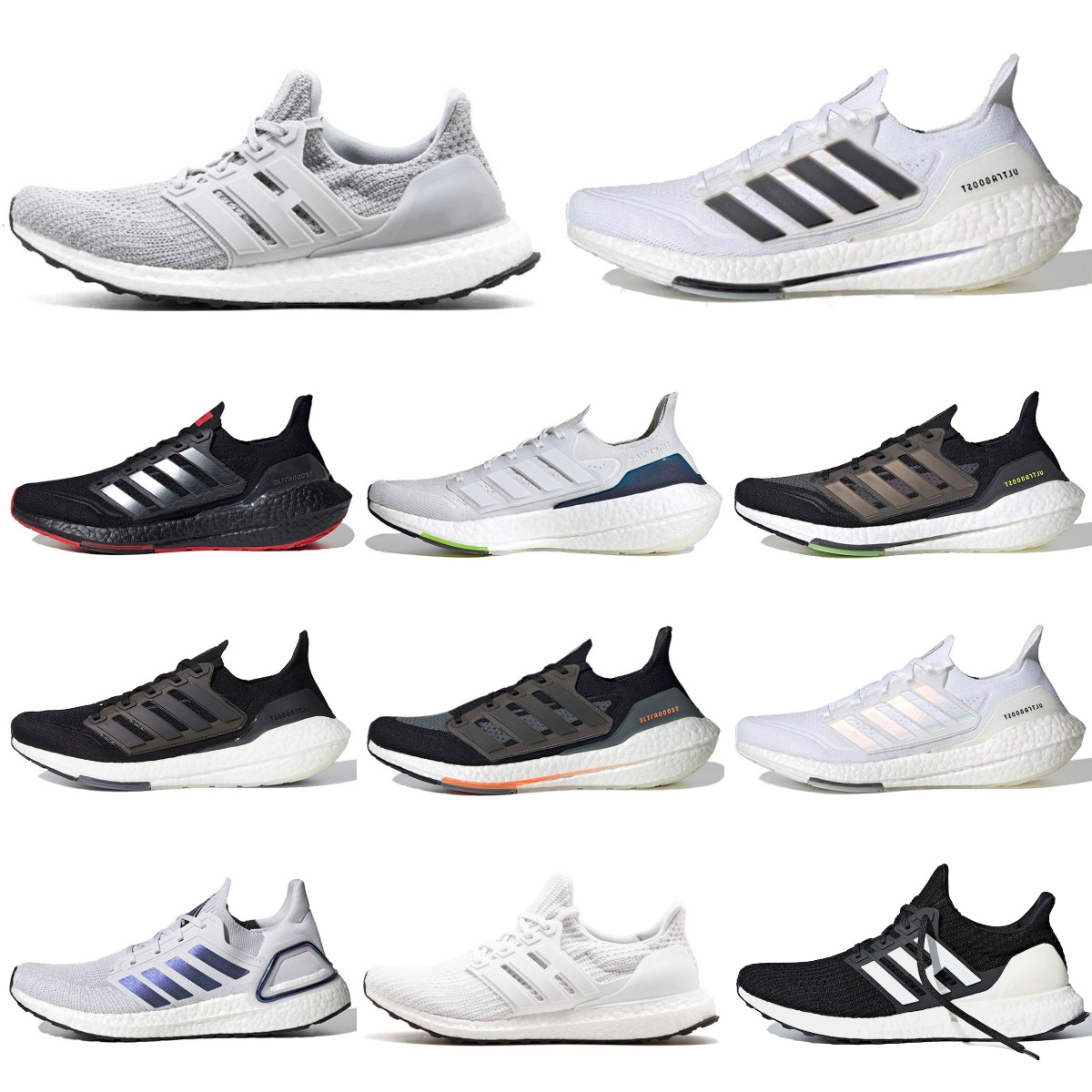 Trainers Ultra 20 UB 21 Boosts Sports Shoes Mens Women Ultra 1.0 DNA 4.0 5.0 6.0 Core Triple Black White Jogging Dash Grey Solar Blue Metallic Tech Tenis Designer Sneakers M6