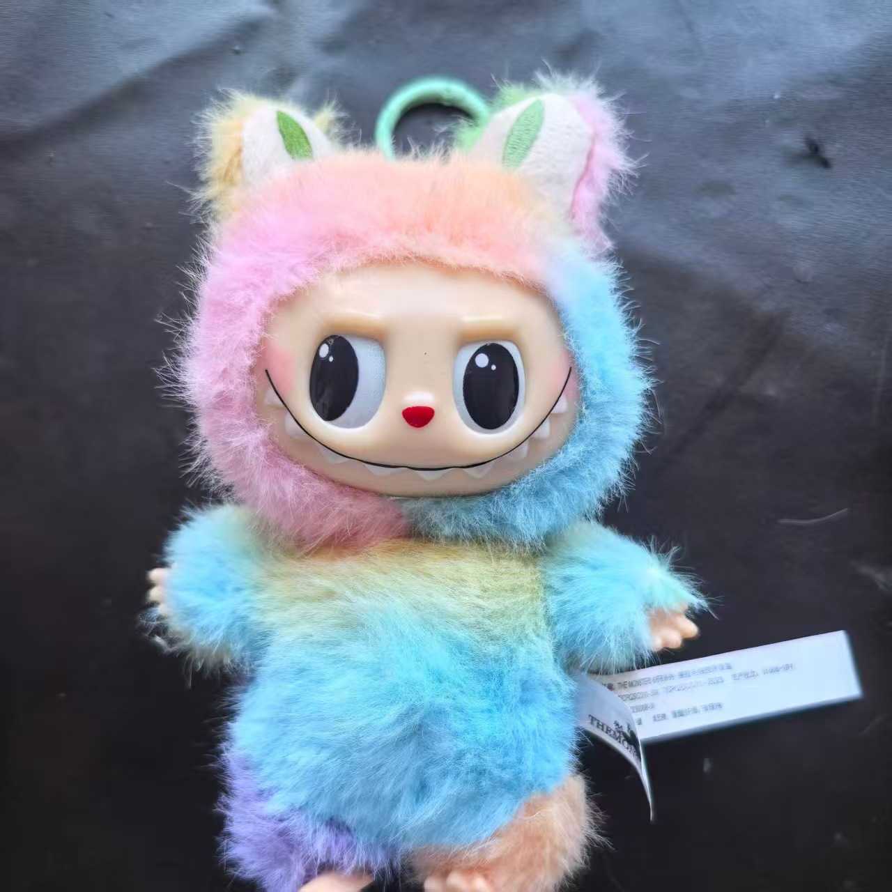 Bubble Mart Labubu Plush Pendant National Edition Fourth Generation Labubu Black Doll Series Blind Bag Blind Box L250802