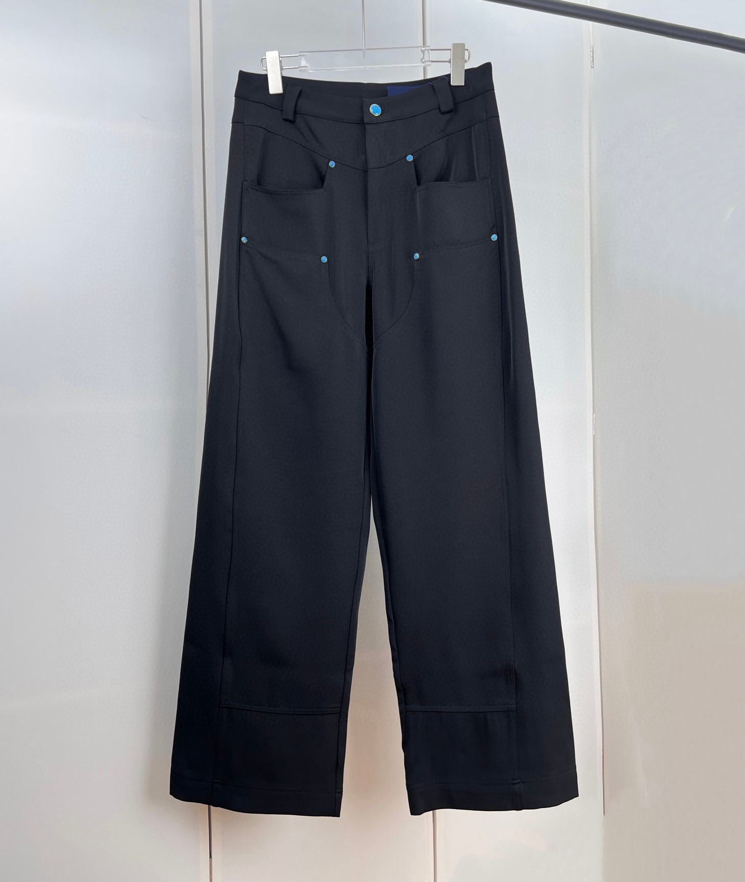 Men's Plus Size Pants Round neck embroidered and printed polar style summer wear with street pure cotton 4dp0