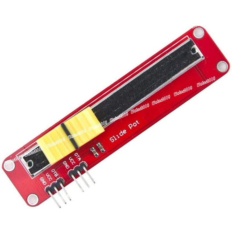 10K Linear Slide Potentiometer Module Analog Sensor 3.3V - 5V Dual Output for Arduino MCU ARM Electronic Block