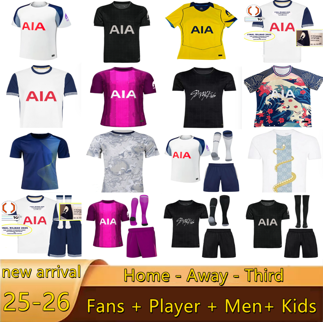 25 26 spurskit tottenaham soccer jersey SON BENTANCUR MADDISON PEDRO PORRO KULUSEVSKI KANE RICHARLISON 2025 2026 FINAL VICARIO SOLANKE Football shirt top Men kids