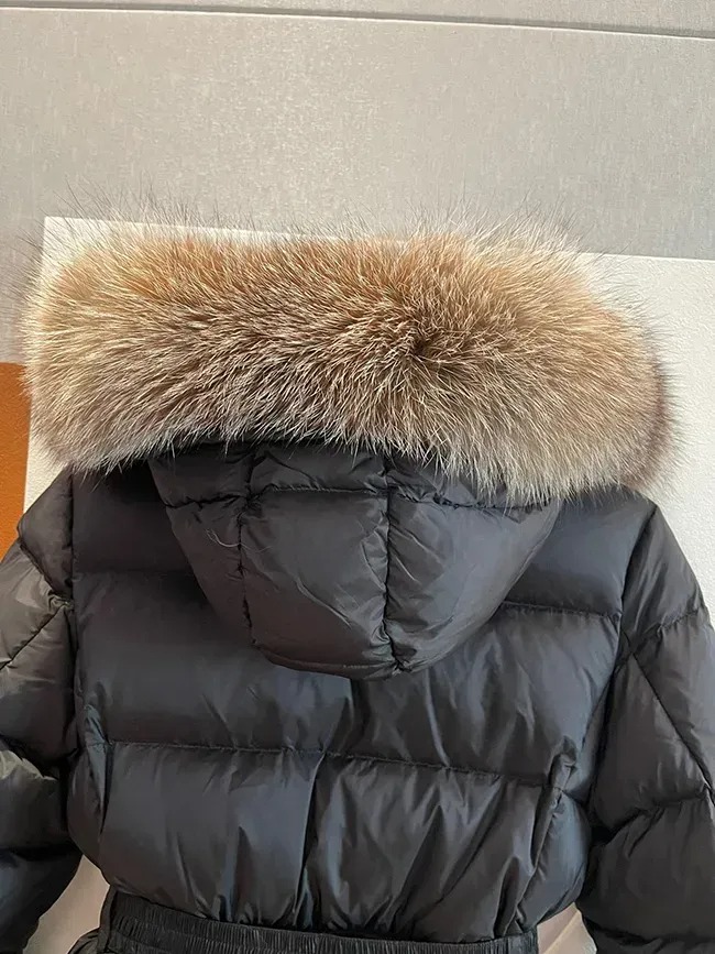 Lanjia- Designer Clothe Fashion Puffer Long Down Jacket For Women Boedic Casual Winter Coats B6147