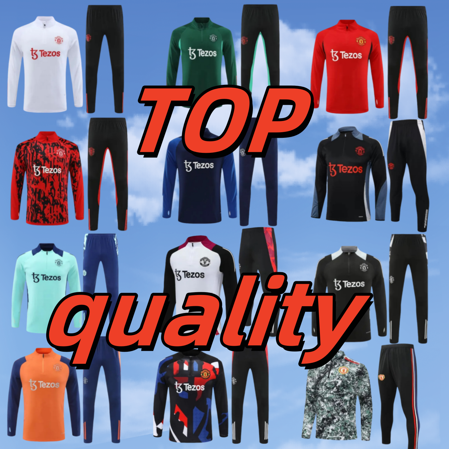 25 26 man unite RASHFORD football Tracksuit chandal soccer TRACKSUITs GARNACHO HOJLUND MARTINEZ CASEMIRO TRAINING MAINOO MOUNT B. FERNANES men kid kit Stone666
