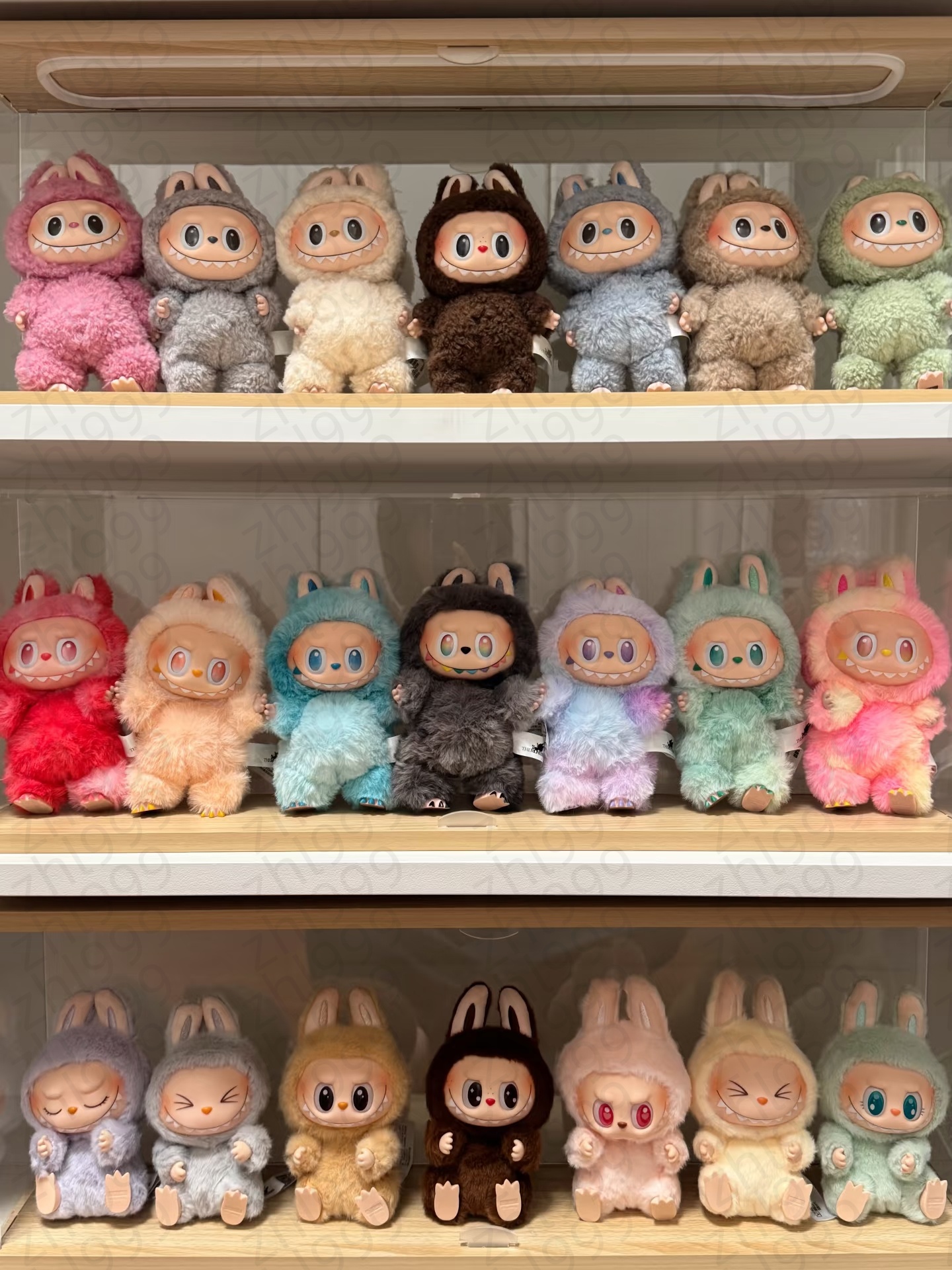 Labubu cute plush doll, blind box toy V1 V2 V3 series - a surprise with super popular dolls of forest fairies