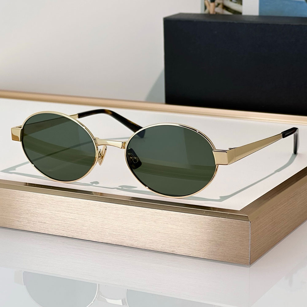 SUNGLASSES WITH ROUND METAL FRAMES womens designer sunglasses SL692 casual outdoor travel fashion sunglasses UV400 Protection