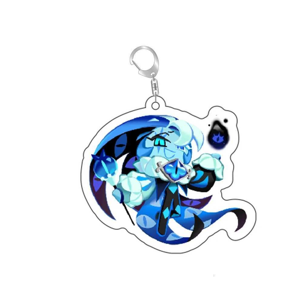 Hot Game Cookie Chibis Keychain Shadow Milk Pure Vanilla Key Chain Bag Keyrings Jewelry Gamer Fans Gifts Accessories G250802