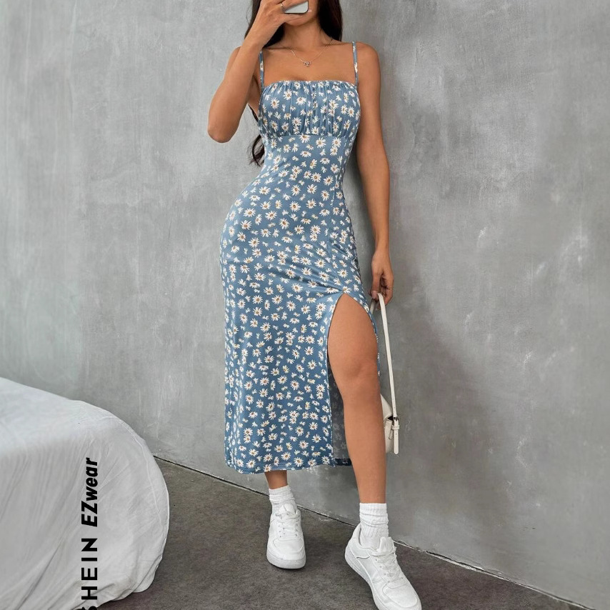 2025 European and American Women's S Fashion Dress Summer New trend Dress Lace Dress New Designer Dress