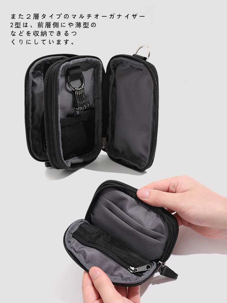 Japanese Style Casual Key Wallet Waterproof Small Pouch Designer Key Organizer Coin Purse Key Pouch Wallet Purse Men Wallet G250802