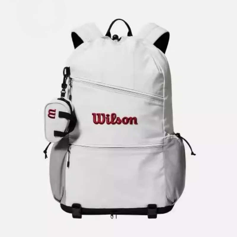 Tennis Racket Large Capacity Badminton Sports Backpack Drawstring Leisure Travel Bag With Mini Pocket for Men