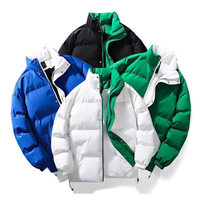 Men's Winter Versatile Down With Plush Thick Padded Jacket