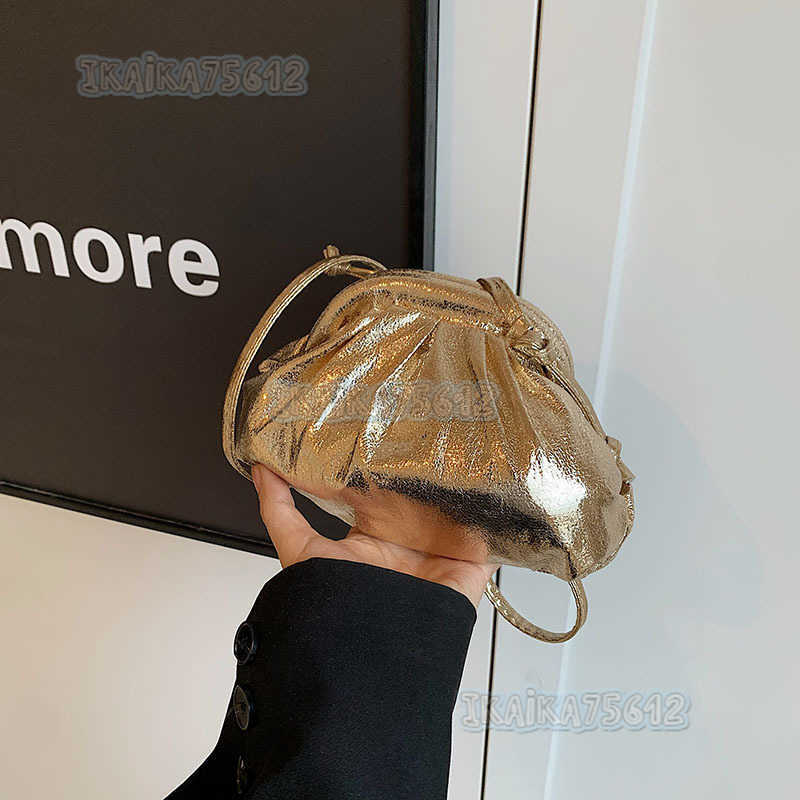 Fashion Summer Elegant Crossbody Bag Niche Small Bag Womens Bag 2025 New Simple Pleated Shell Bag H250804