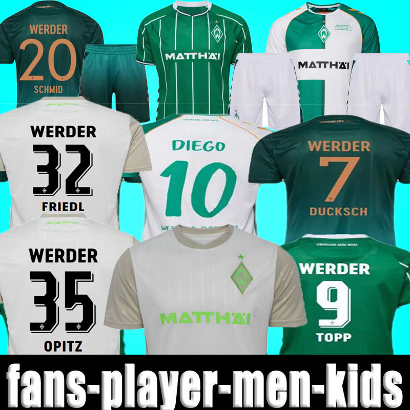 3XL 4XL 25 26 Werder Bremen special Soccer Jerseys Home away 2025 2026 DIEGO Marvin Bittencourt FRIEDL PIEPER TOPP HOME AWAY THIRD Classic Men kids kit football shirt
