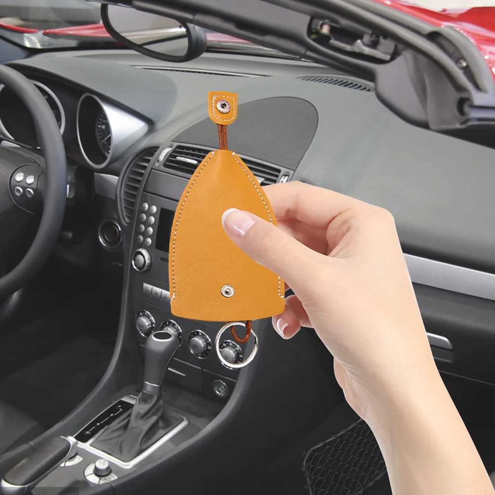 Pull Out Key Case PU Leather Key Wallets Key Protector Car Key Holder Cute Key Organizer Keychain Case Leather Bag for Keys G250802