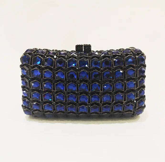 Big Stones Evening Purse Bags Rhinestone Wedding Gems Clutch Bridal Clutches Women Dias Party Purses Bag