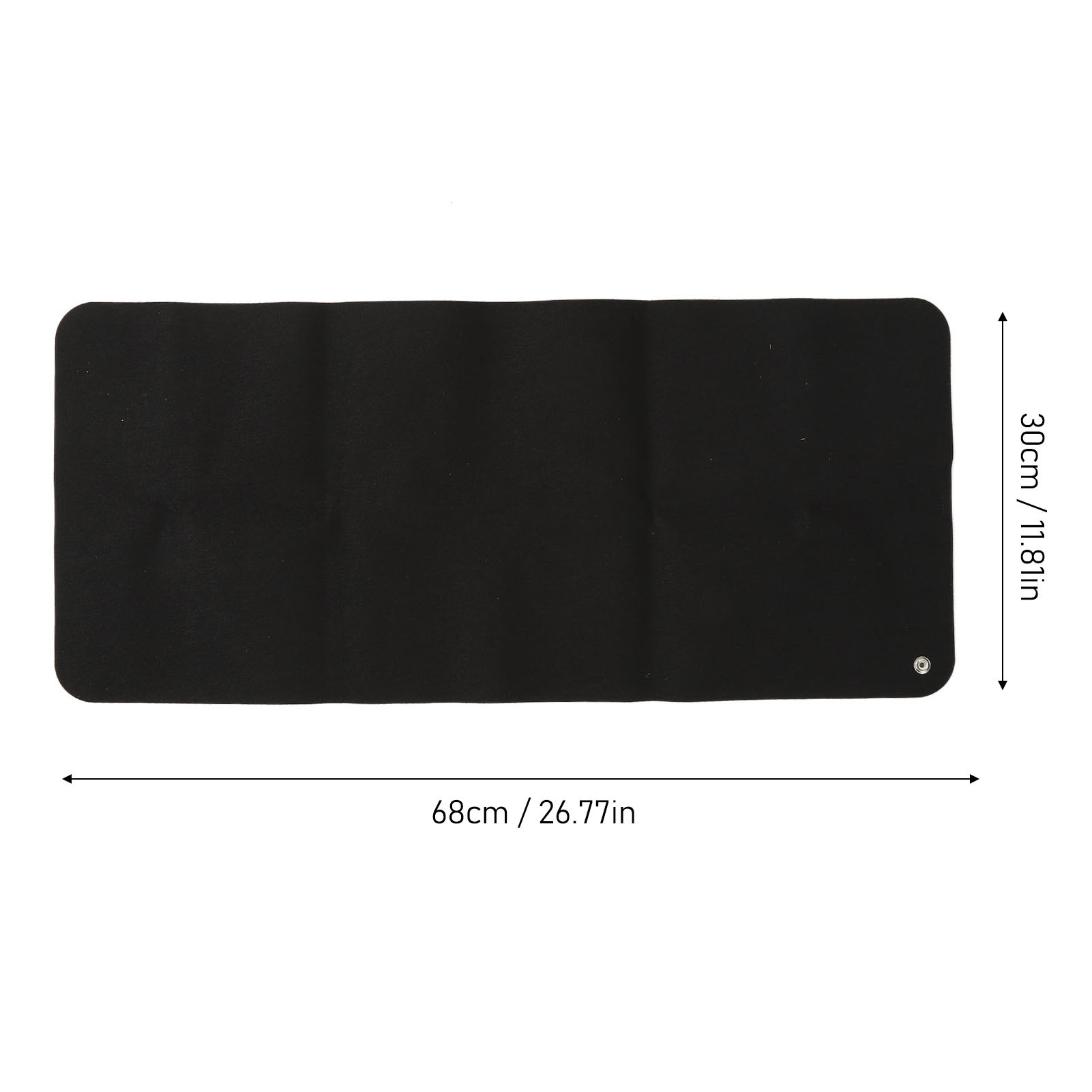 Grounding Mat Large Black Multifunctional Grounding Pad for Desk 11.81 X 26.77in Grounding Sheet Grounding Sleep Mat