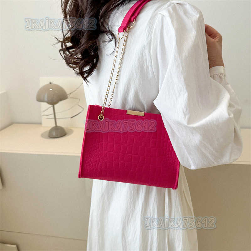 2025 Spring New Trendy Fashionable Single Shoulder Bag Casual Chain Crossbody Womens Bag Niche Popular Bag for Women H250804