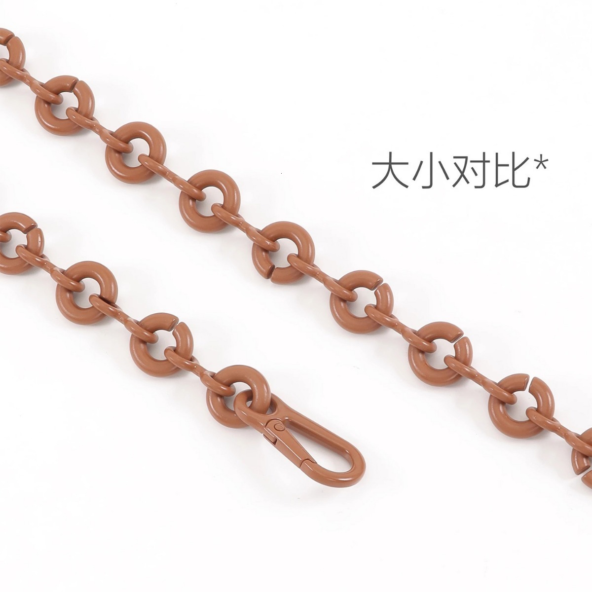 1PC donut chain replaceable shoulder bag wallet crossbody chain strap belt replacement accessories detachable bag chain