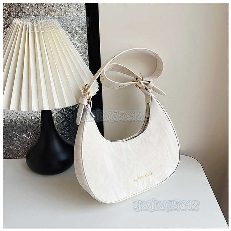 Niche Design Bag for Women 2025 New Fashionable Versatile Shoulder Underarm Bag Super Popular Handbag Crescent Bag H250804