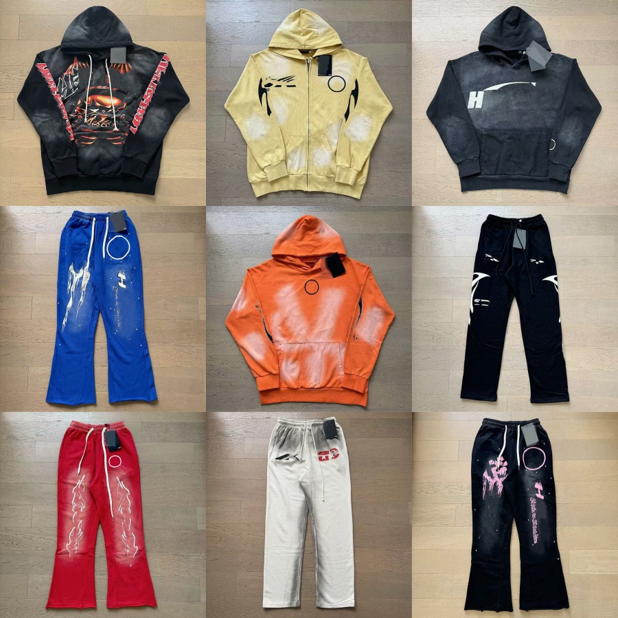 Designer Hoodie Sweatshirt Tide Hooded Loose Men Street Casual Jacket Women Hoodie Long Pants High Street Size XS-4XL
