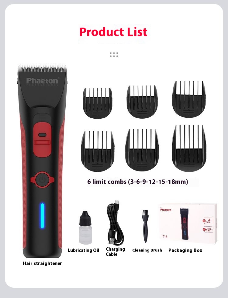 Hair Trimmer Professional Hair Trimmer with Adjustable Blade Length for Precision Grooming