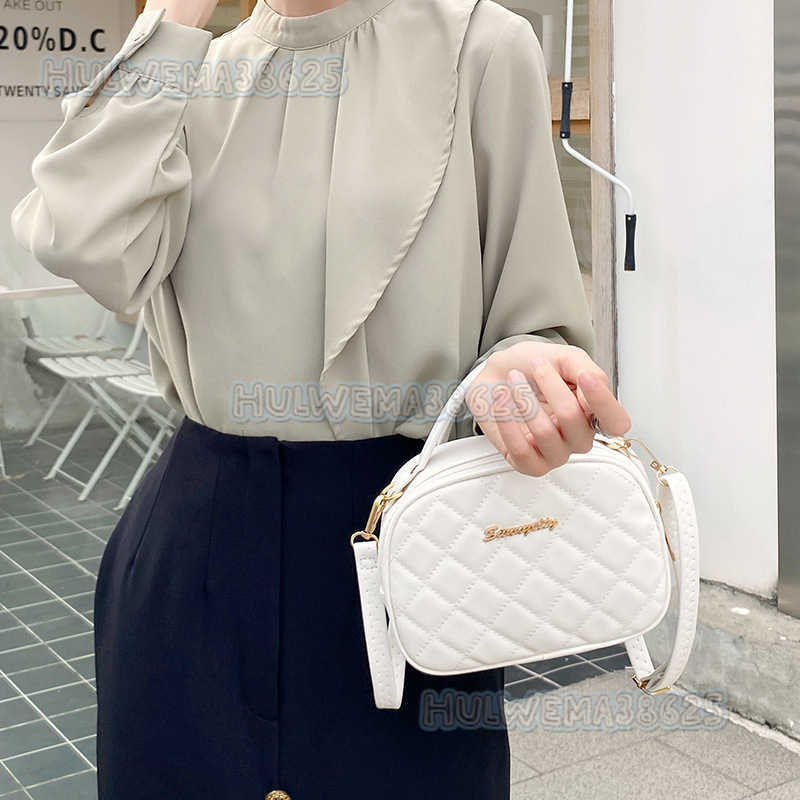 Womens Bag Quilted Handbag Wholesale 2025 Autumn Winter New Style Personalized Letter Single Shoulder Crossbody Bag H250804