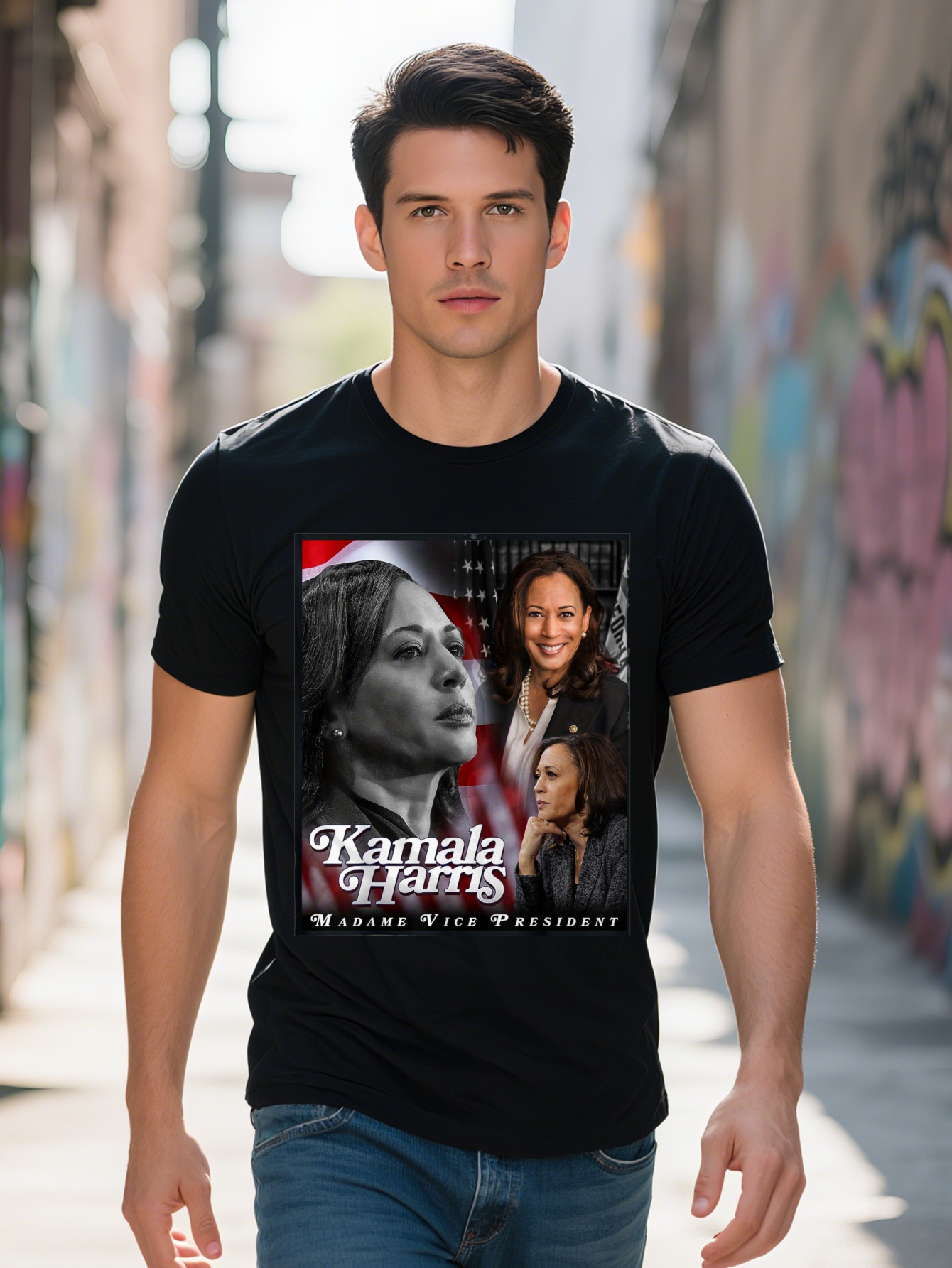 Kamala Harris Vice President T-shirt for Men and Women T Shirt e6e0c