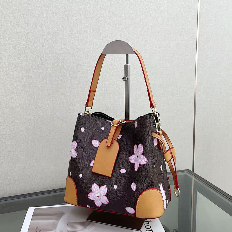 TM Cherry Blossom Bag Designe Luxury totes Handbag high-capacity Crossbody Bag HOT SALE Designer Luxury NEO NOE Bucket Bag