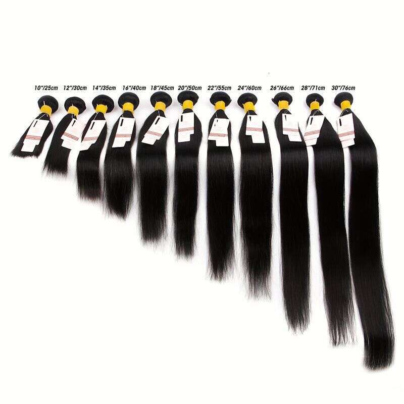 3Pcs Brazilian Human Straight Closed Hair Bundle Spring Three-Piece Combination Set synthetic