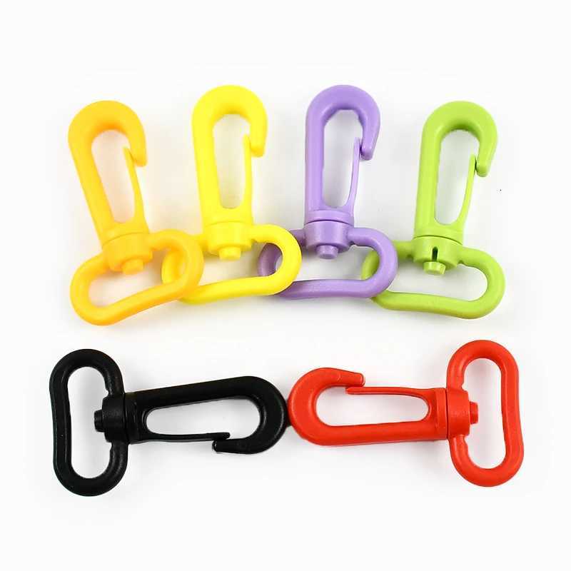 10/20P 13-31mm Backpack Strap Plastic Buckles Dog Collar Webbing Swivel Lobster Clasp Keychain Trigger Snap Hook Carabiner Clips G250802