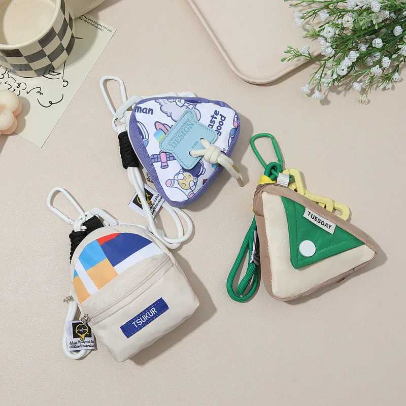 Summer Colorful Mini Coin Purse Storage Bag Hand Strap Phone Case Clip Anti-Loss Pendant G250802