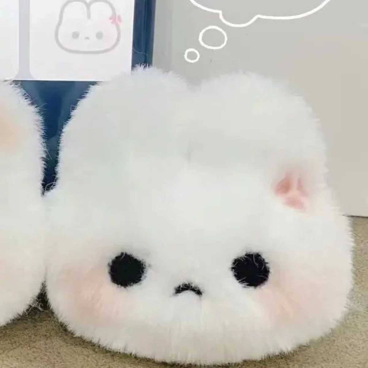 Cartoon Plush Rabbit Doll Toy Keychain Sweet Cute Bag Pendant Charms Car Keyring Accessories For Women Couples Kawaii Gift G250802