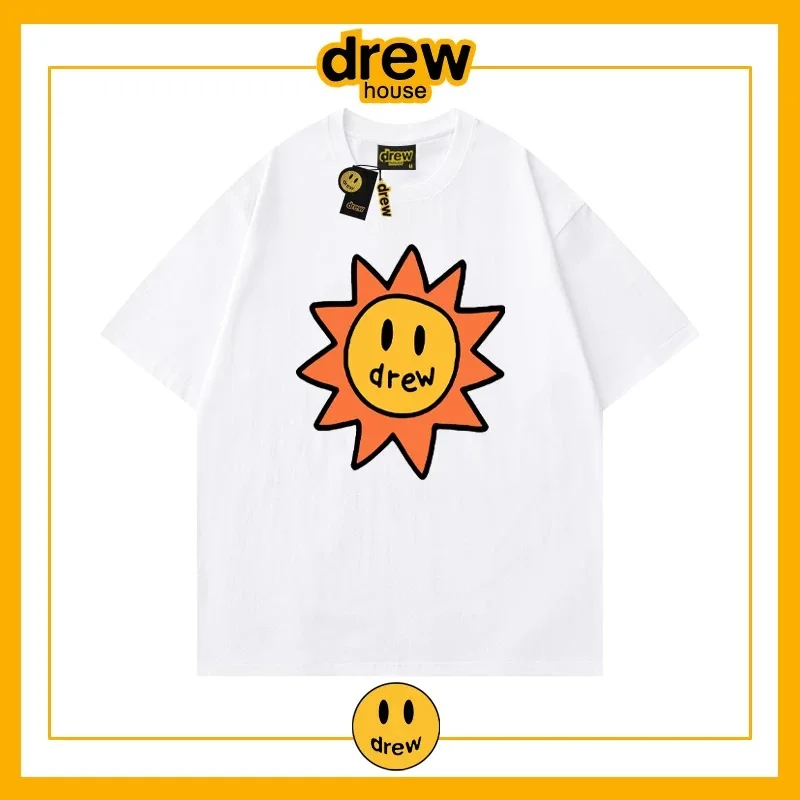 DREW HOUSE 25ss Mens T shirt High quality Tess Designer Casual Fashion Short Sleeve Europe America Men Women Round neck Tshirts Size S-XL