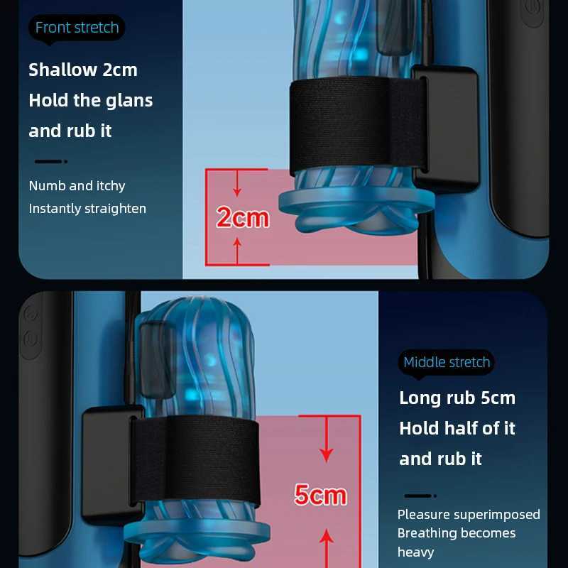Automatic Male Masturbator with Vibration Hands-Free Electric Stroker Cup for Adults Rechargeable Waterproof Adult Toy for Men XJ250804