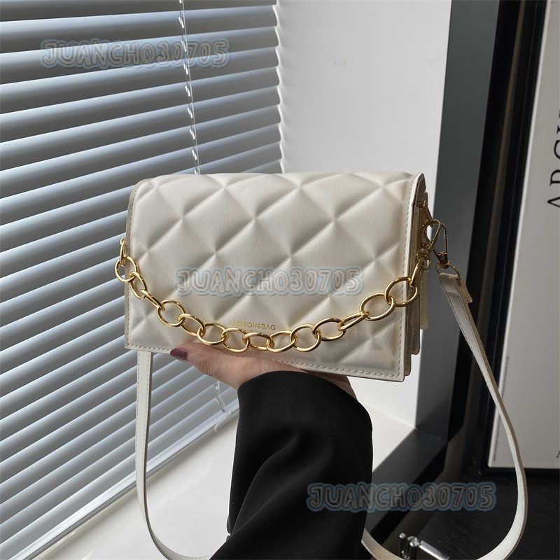 Trendy Womens Bags 2025 New Solid Color Texture Niche Shoulder Bags Stylish Casual Crossbody Small Square Bags H250804