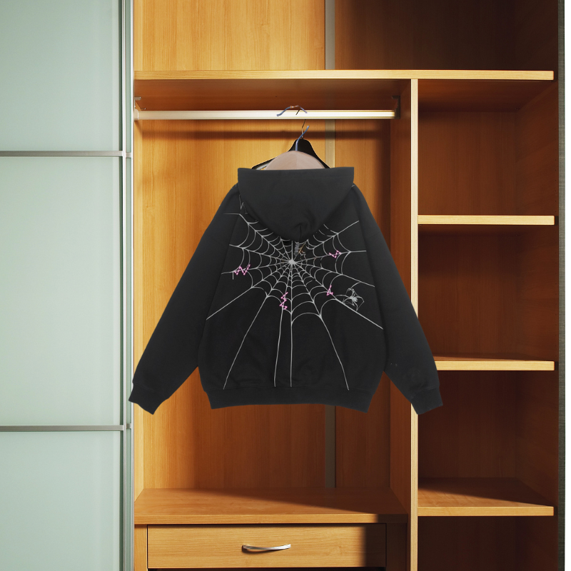 Zip-Up Hooded Sweatshirt with Soft Comfort Fabric for Fall Color, pattern, and style can be customized