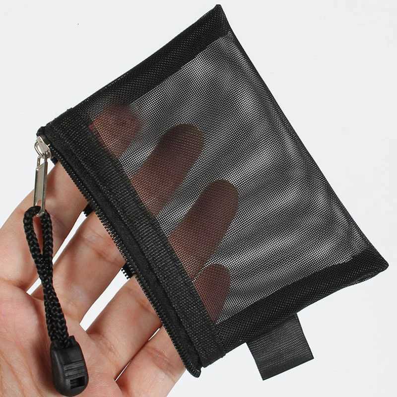 Zipper Pouch Traveling Small Coin Wallet Mini Mesh Coin Bags Money Earphone Data Cable Storage Bags Bus ID Credit Card Holder G250802