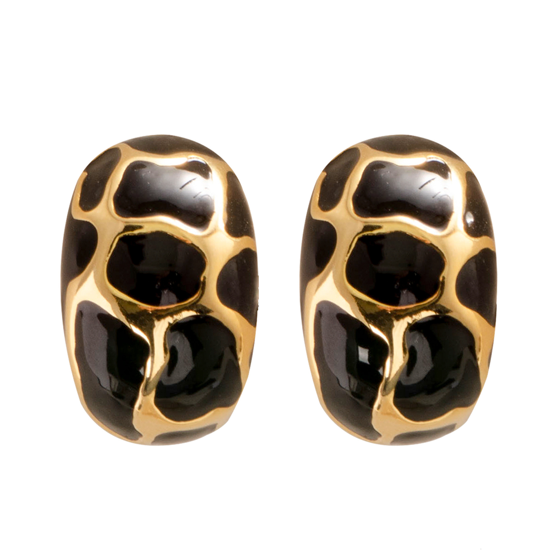 Fashion Melad Style Oil Drop Irregular Pattern Earrings for Women Light Personality Stylish Sier Needle Ear Jewelry