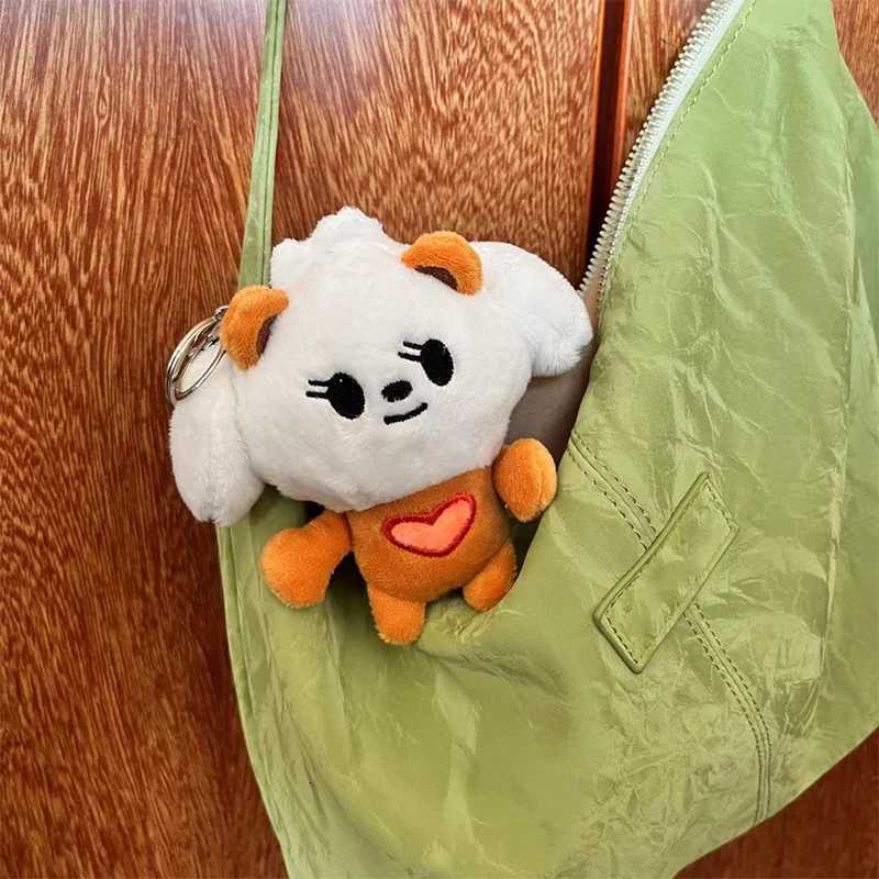 Dolls Kpop Cute Soobin Beomgyu Popular Same Plush Keychains Tutu Bar Two-bar Doll Keychain Rings Plush Bag Pendant G250802