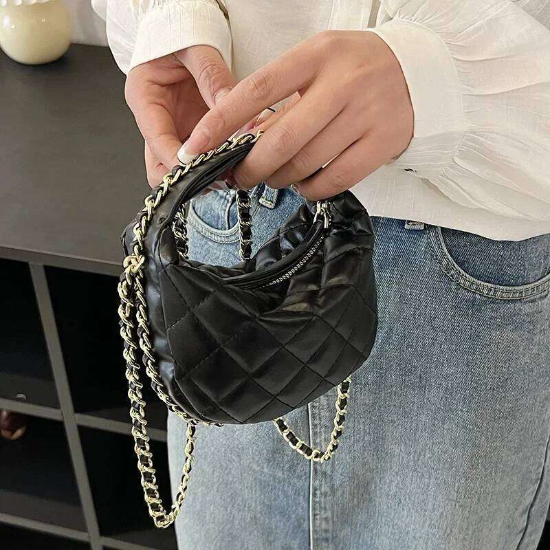 Female Shoulder Fashion Handbag Women's Crossbody Laser Small Square High Quality Chain Bag Tote Bags For Women