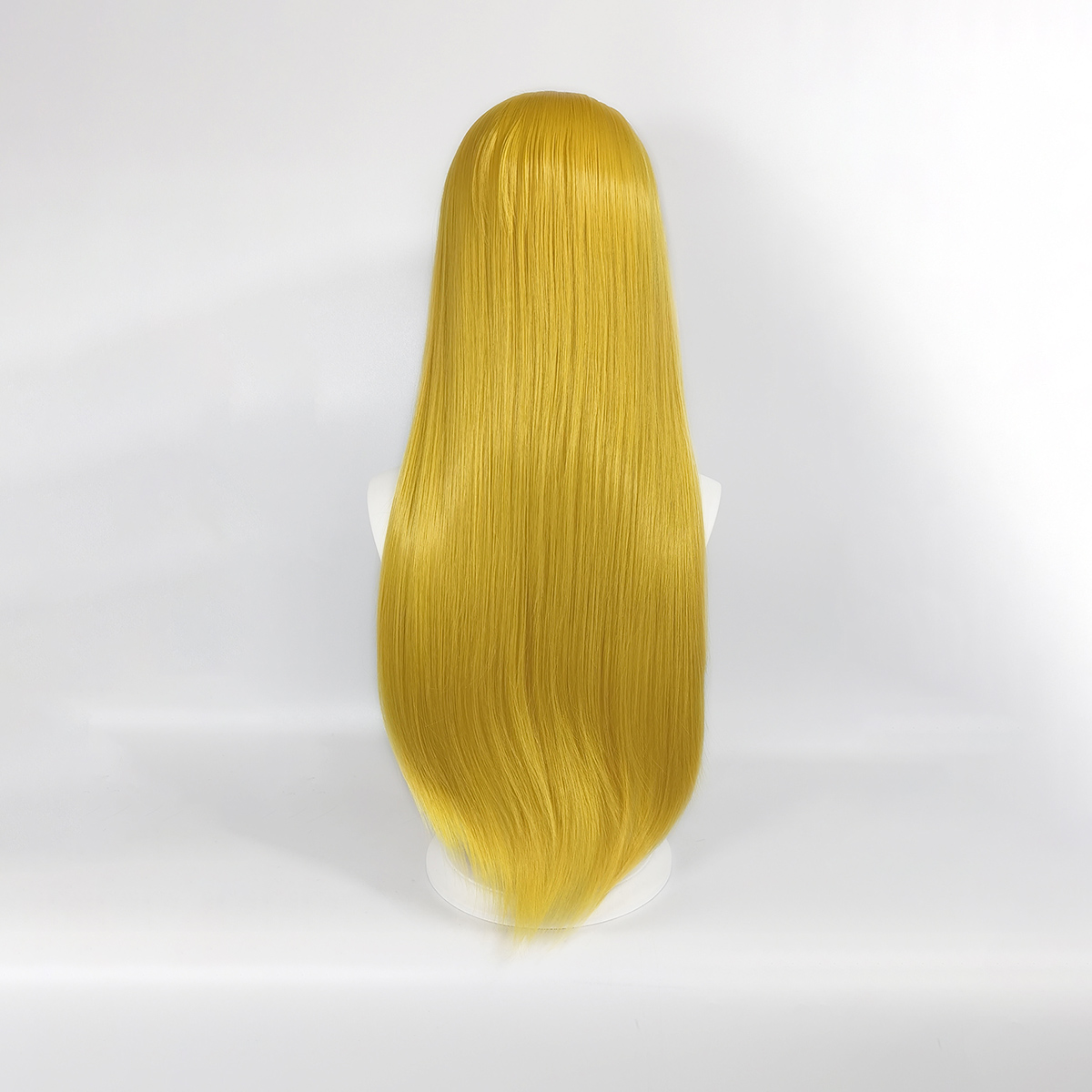 Long straight hair wig - Daily wear cos - Versatile style - Fashionable face-shaping long hair head cover