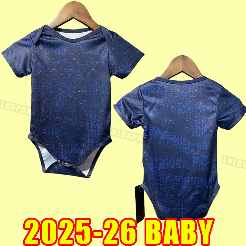 Baby Enfants MBAPPE French soccer jerseys 2025 2026 T.HERNANDEZ BENZEMA GIROUD GRIEZMANN TCHOUAMENI KOLO MUANI COMAN football shirt child kids 25 26