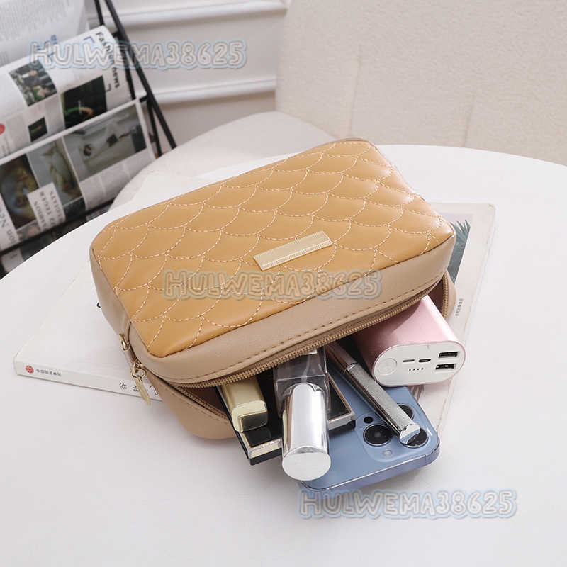 2025 New Autumn Winter Small Square Bag for Women Fashionable Simple Crossbody Coin Purse H250804