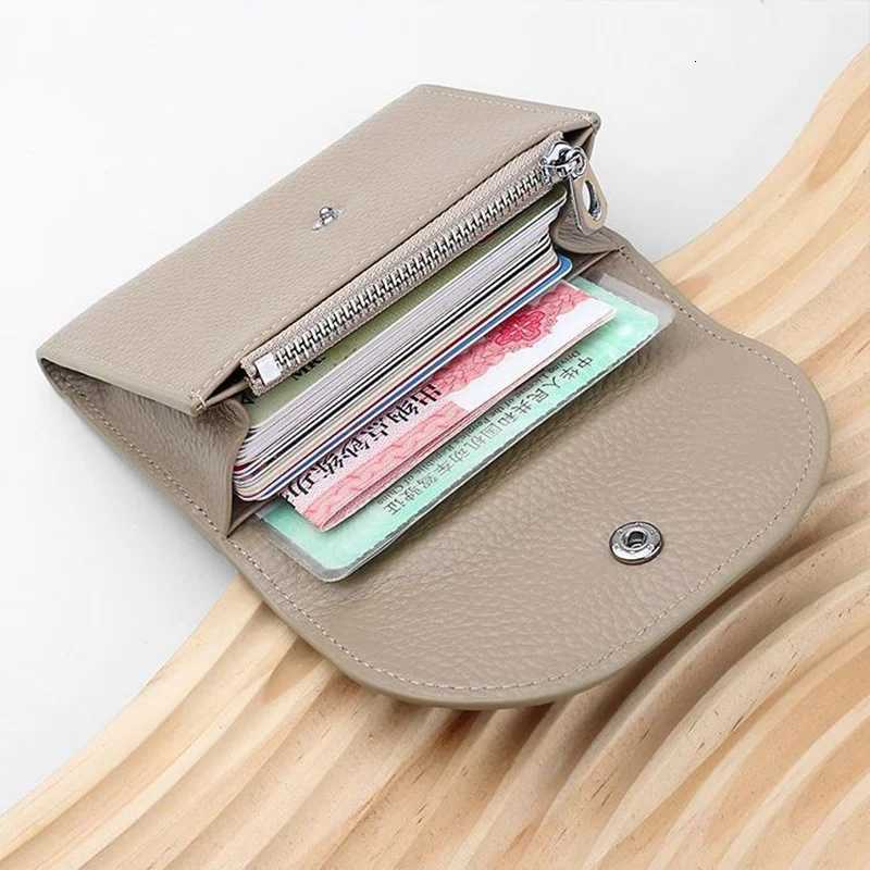 Simple Portable Coin Bag Soft Lychee Pattern Feel Multi-Functional Large-Capacity Change Card Bag Card Bag G250802