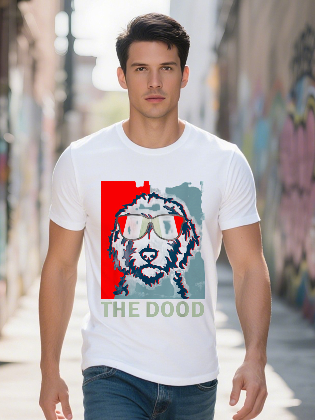 Funny The Goldendoodle Doodle Mom Dood Dad Gift T Shirt Cotton g 52e0f