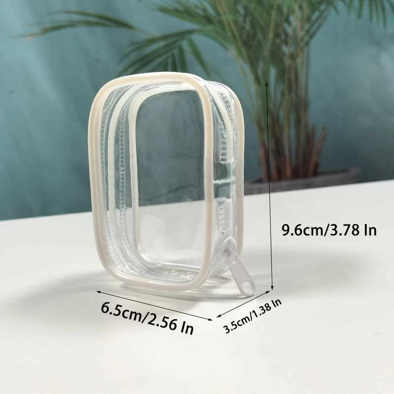 Clear Outdoor Bag Mini Transparent Storage Pouch Girl Shopping Protector Case For Small Little Nendroid Figure Plushy AC Toys G250802