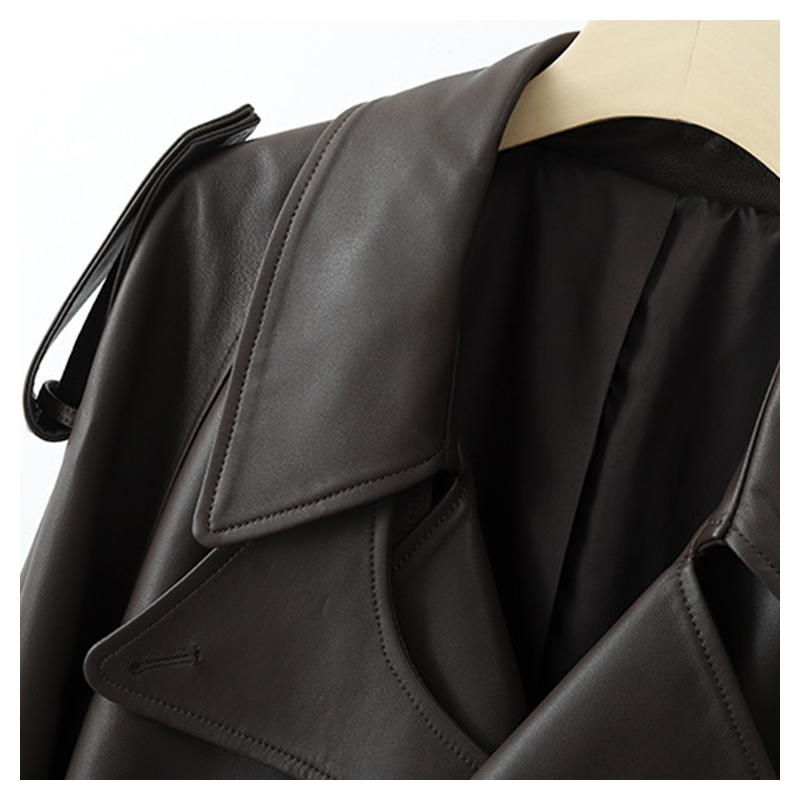 Hot selling American street retro high-end leather jacket short jacket